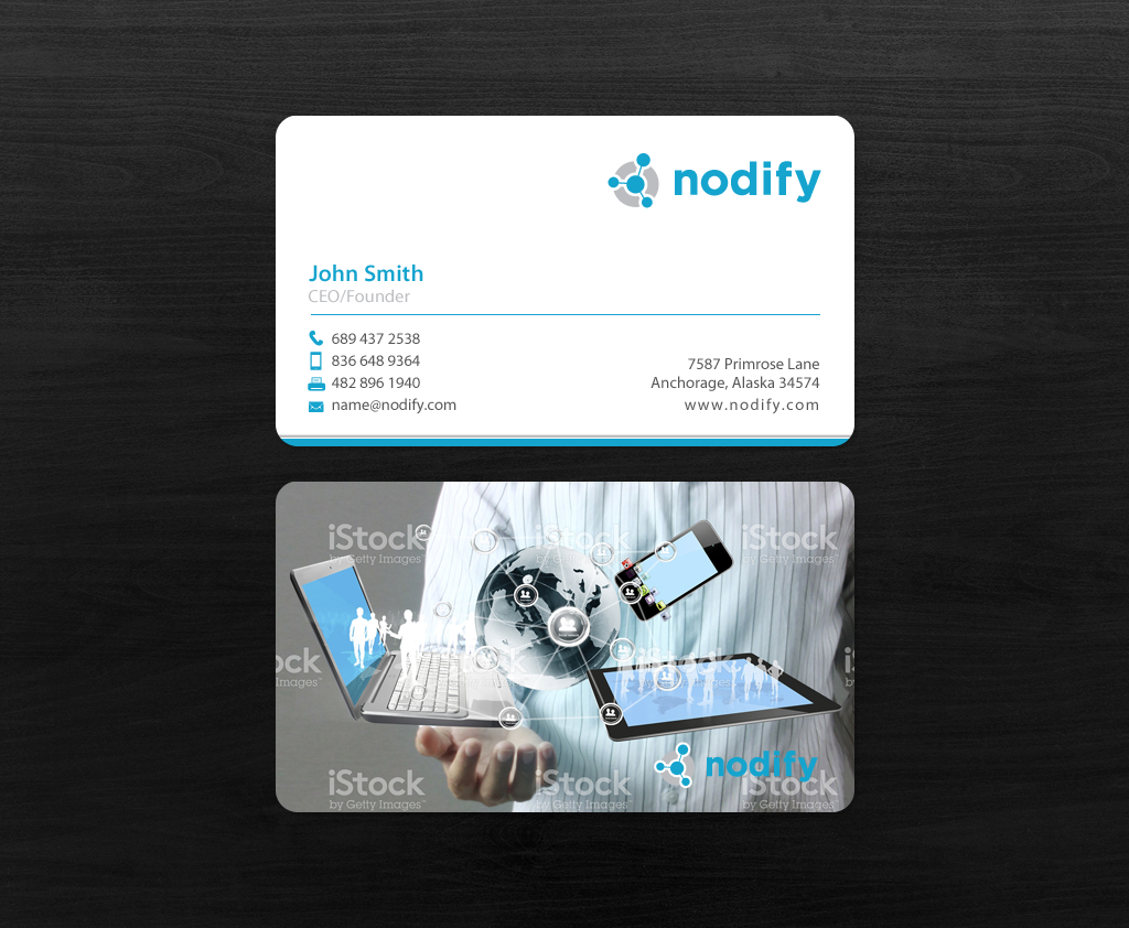 Diseño de Tarjeta de Presentación por Brand aid para nodify e.U. | Diseño #12365706