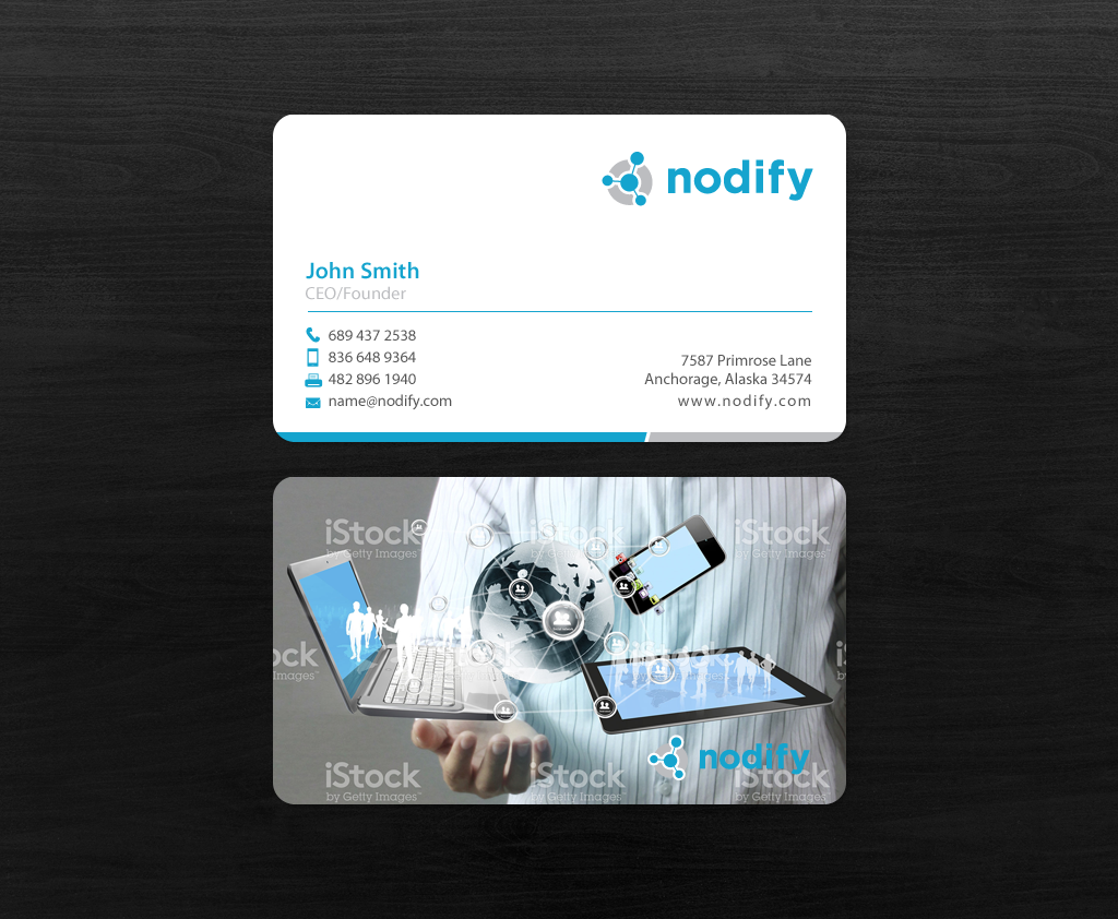 Diseño de Tarjeta de Presentación por Brand aid para nodify e.U. | Diseño #12365709