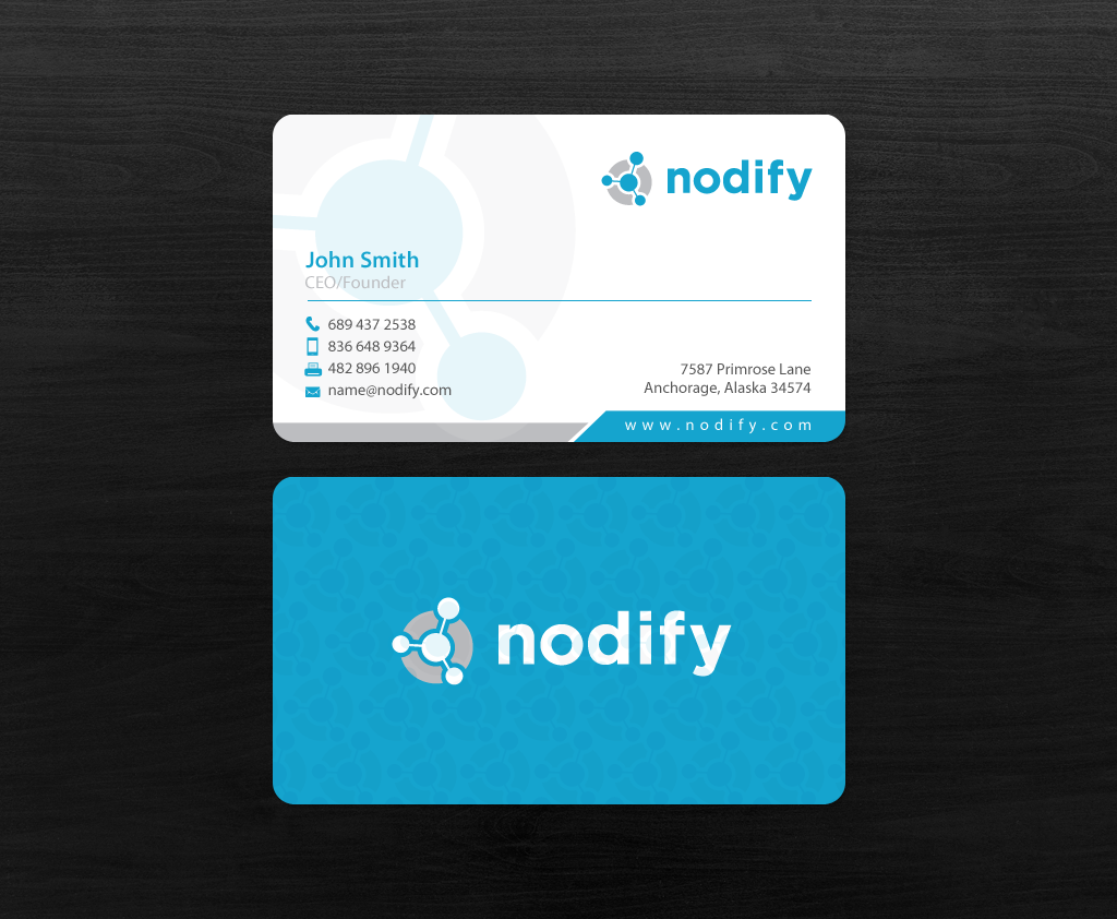 Diseño de Tarjeta de Presentación por Brand aid para nodify e.U. | Diseño #12365713