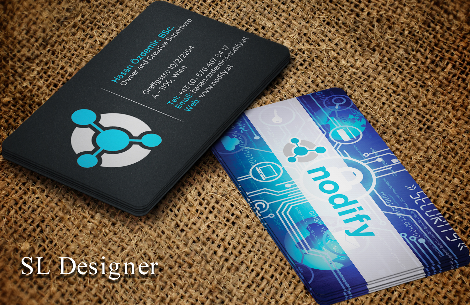 Design de Carte de Visite par SL Designer pour nodify e.U. | Design #12355900