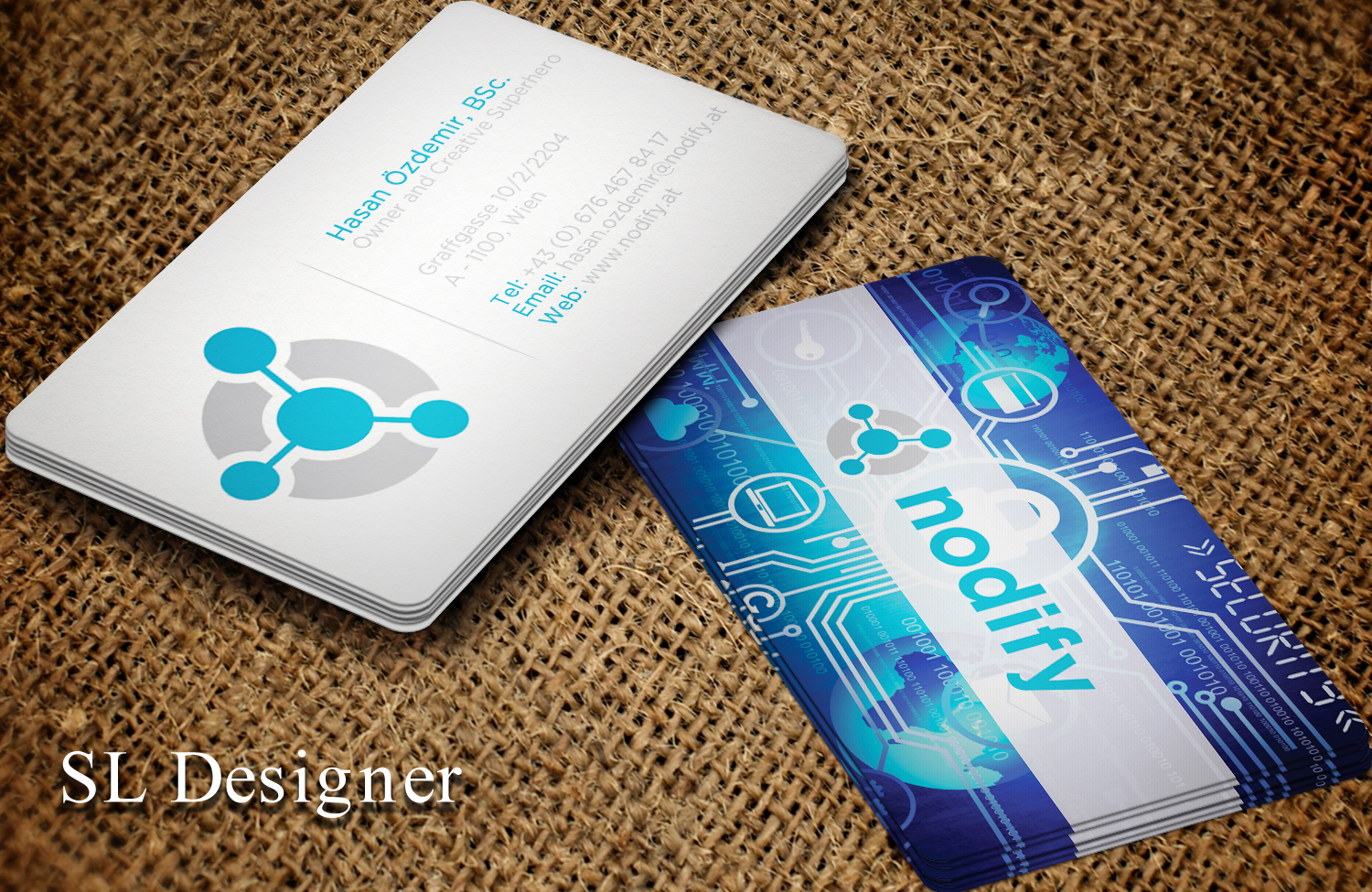 Design de Carte de Visite par SL Designer pour nodify e.U. | Design #12355906