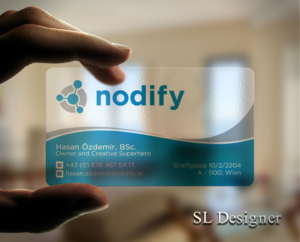 Business Card Design by SL Designer for nodify e.U. | Design: #12355910