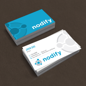 Business Card Design by Creative Jiniya for nodify e.U. | Design #12354896