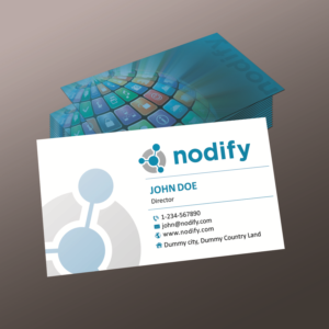 Business Card Design by Creative Jiniya for nodify e.U. | Design: #12354897