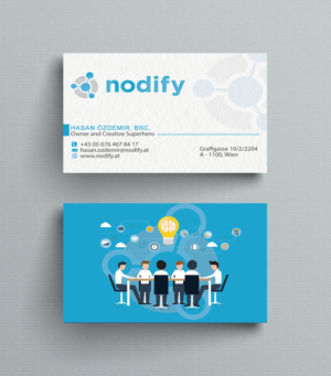Business Card Design by Designs 2019 for nodify e.U. | Design: #12364137