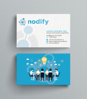Business Card Design by Designs 2019 for nodify e.U. | Design: #12364142