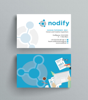Business Card Design by Designs 2019 for nodify e.U. | Design: #12364296