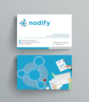 Business Card Design by Designs 2019 for nodify e.U. | Design: #12365269