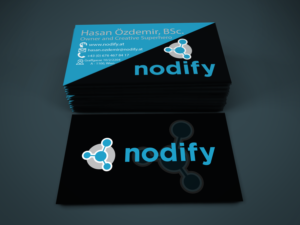 Design de Carte de Visite par JordanWilliams pour nodify e.U. | Design : #12355854