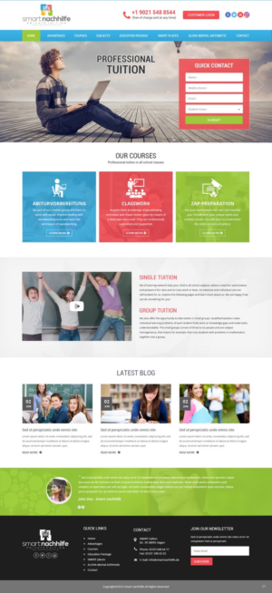 Web Design by pb for Prisma Bildungsplattform e.V. | Design: #12402978