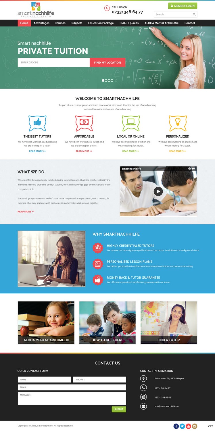 Web Design by pb for Prisma Bildungsplattform e.V. | Design #12402988