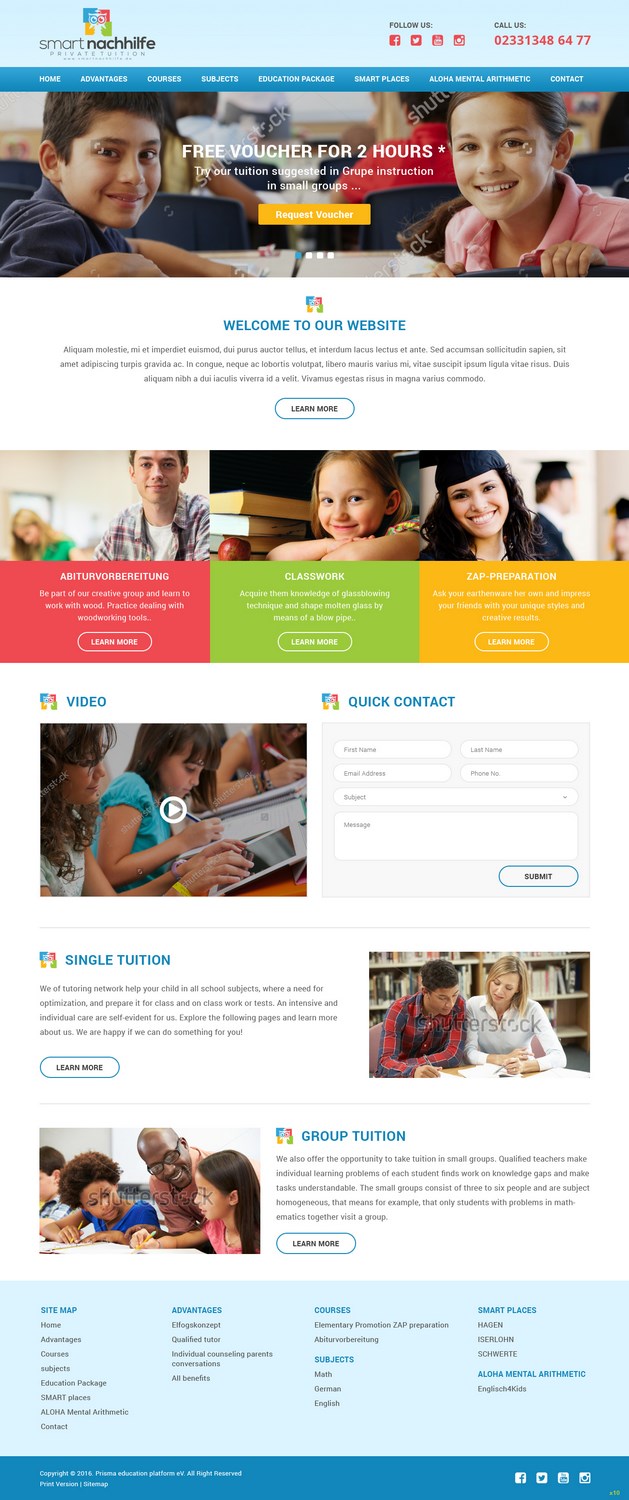Web Design par pb pour Prisma Bildungsplattform e.V. | Design #12413561