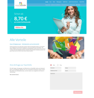 Web Design by fallydesign for Prisma Bildungsplattform e.V. | Design #12464140