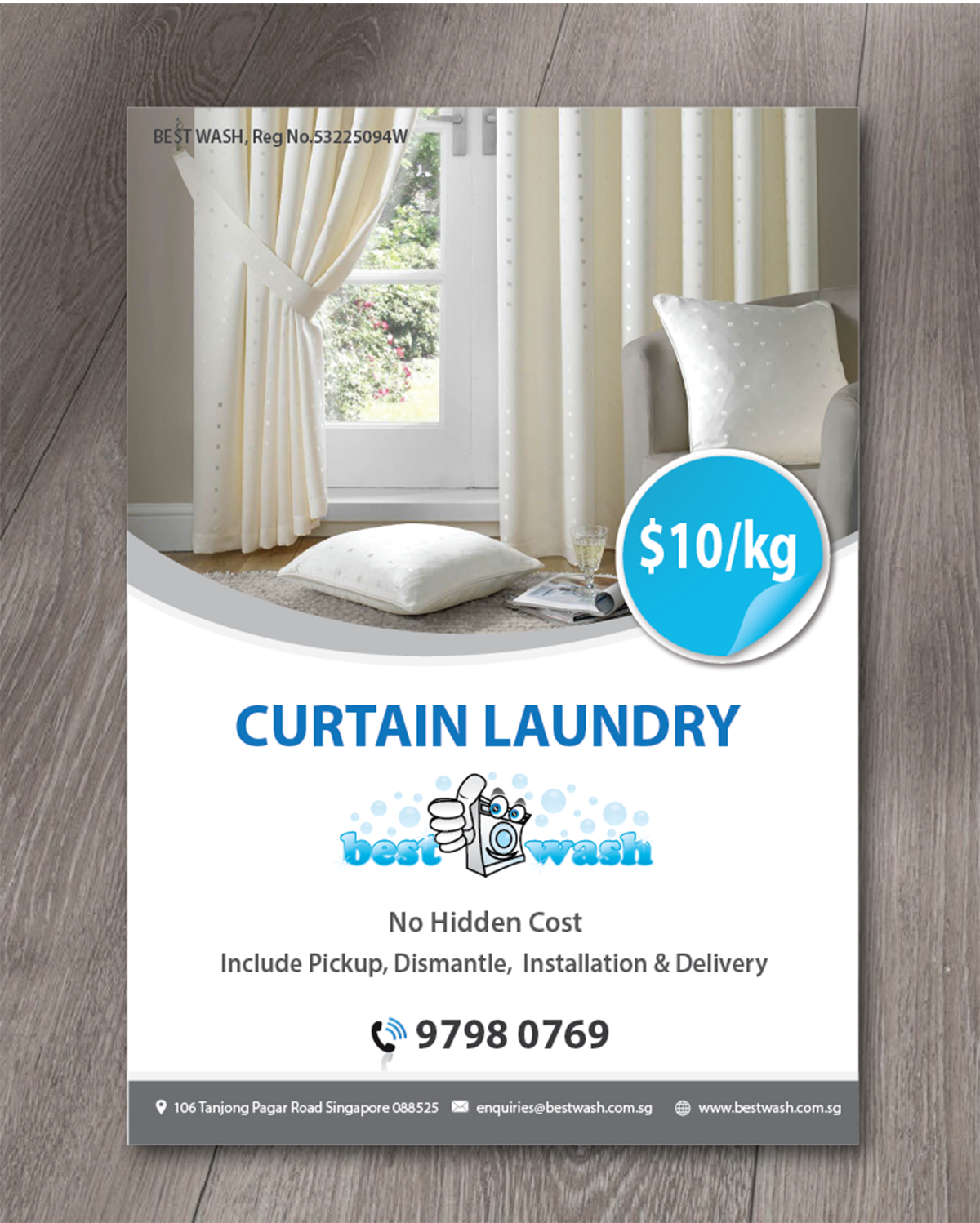 Flyer Design by alex989 for Best Wash | Design #12375196