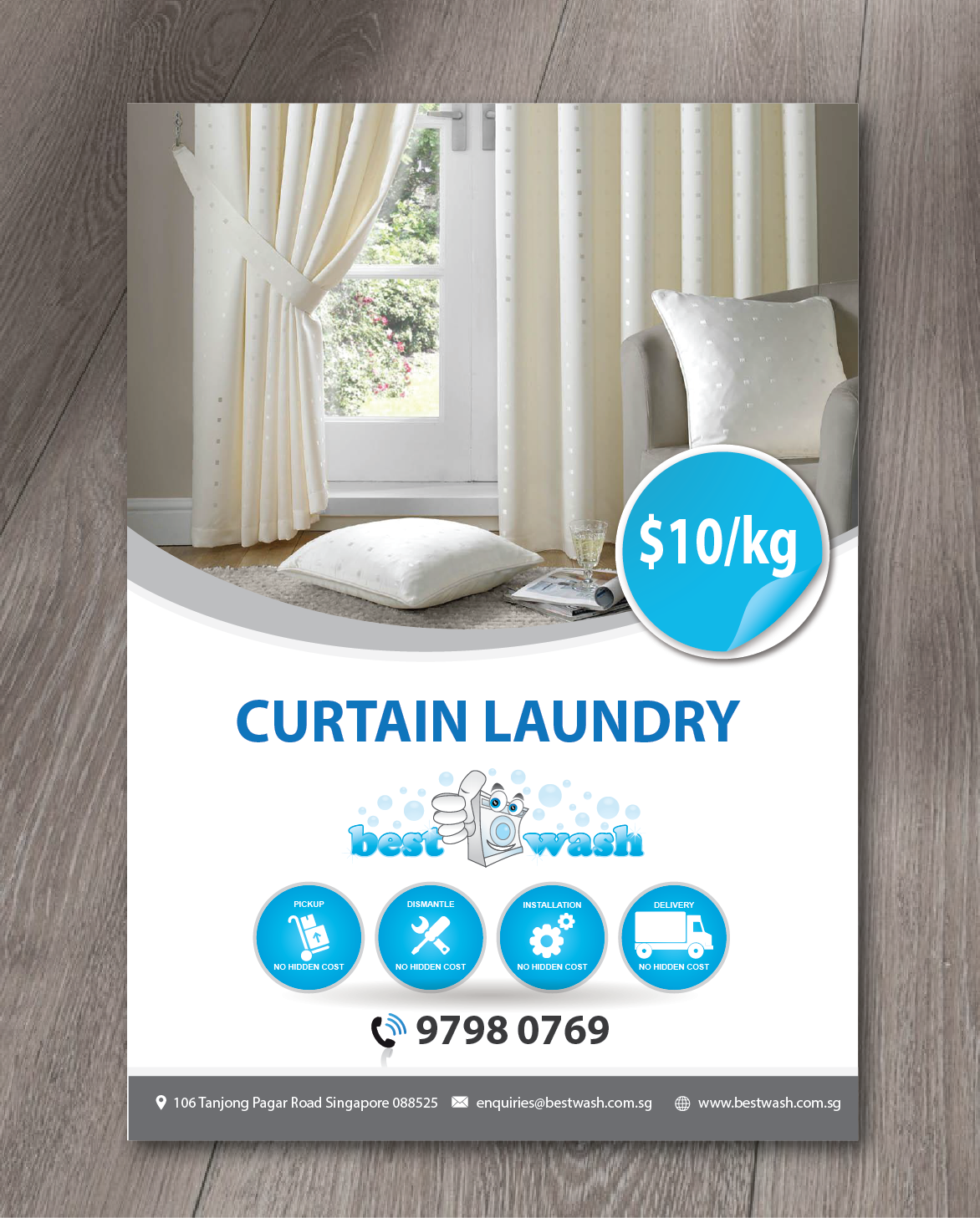 Flyer Design by alex989 for Best Wash | Design: #12433887