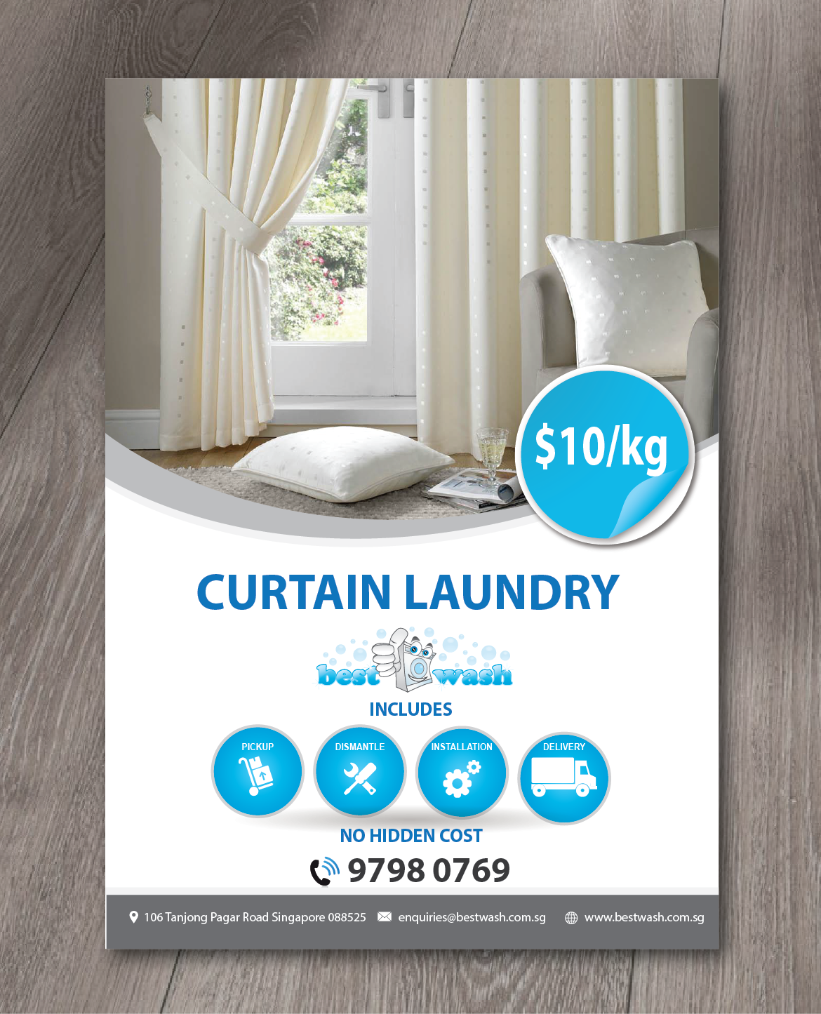 Flyer Design by alex989 for Best Wash | Design #12436845