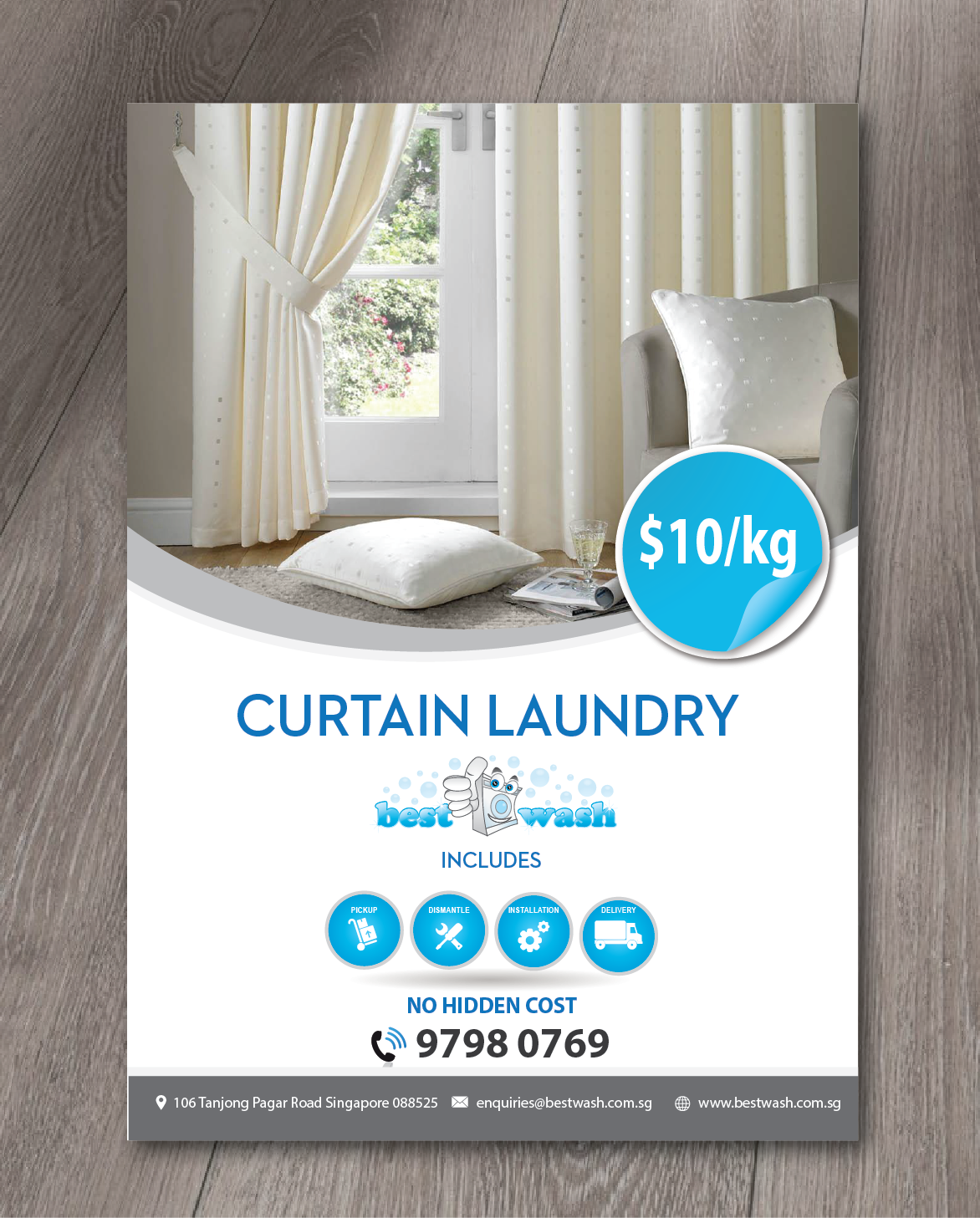 Flyer Design by alex989 for Best Wash | Design #12462673