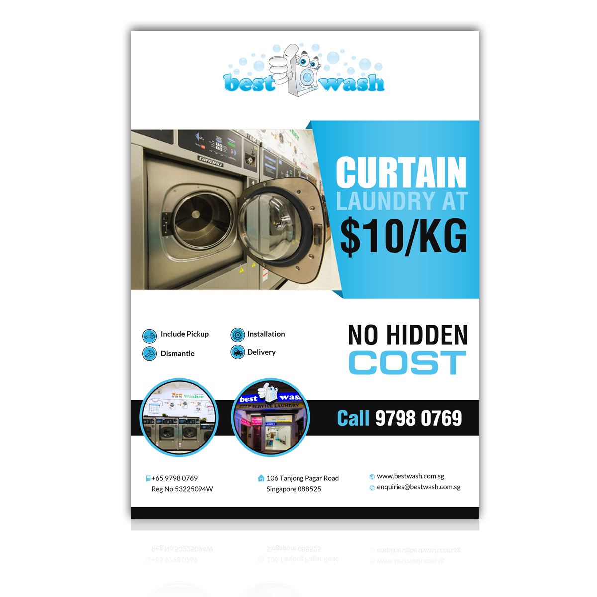 Flyer-Design von creative.bugs für Best Wash | Design #12360702