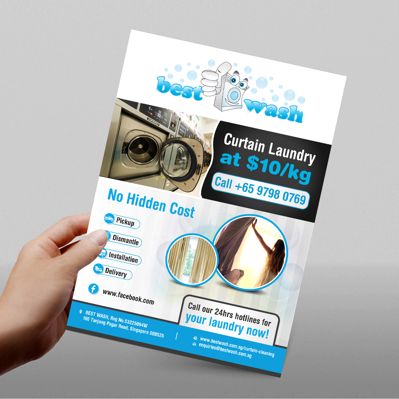 Flyer Design by creative.bugs for Best Wash | Design #12395134