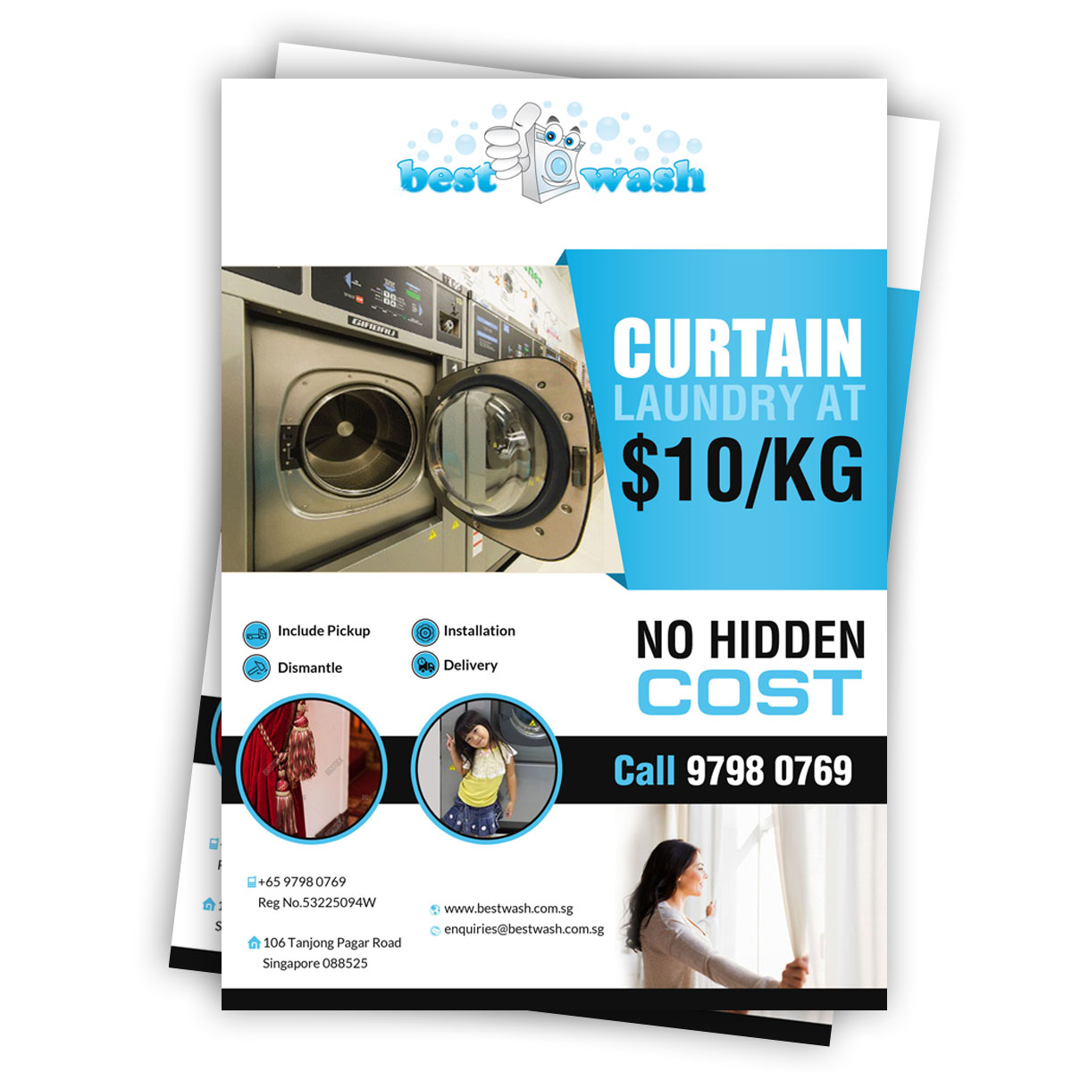 Flyer Design by creative.bugs for Best Wash | Design #12440614