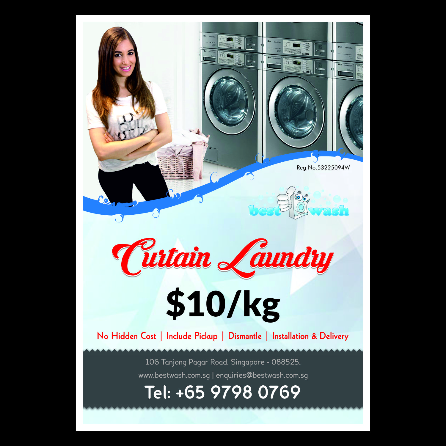 Flyer Design by Creative Gfxs for Best Wash | Design #12443519