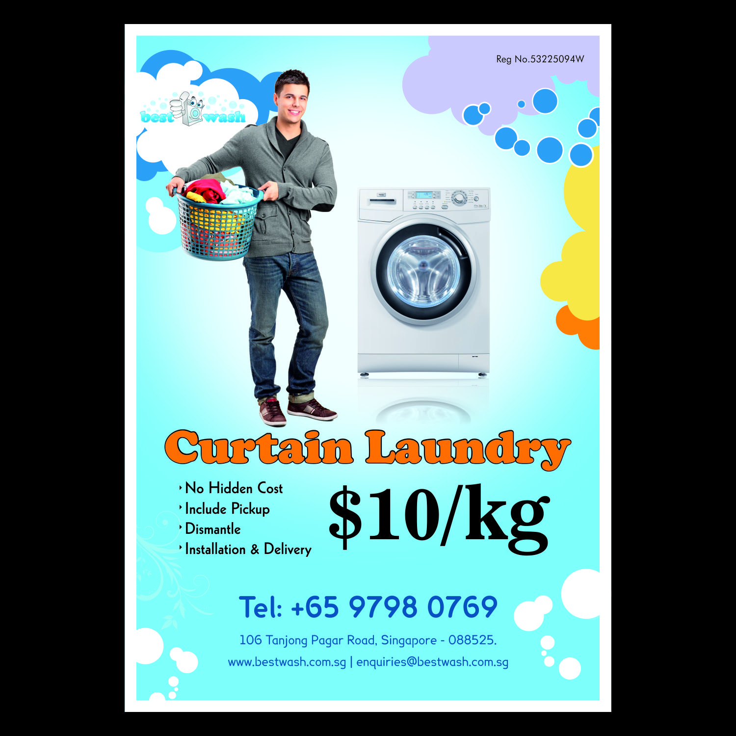 Flyer Design by Creative Gfxs for Best Wash | Design #12443520