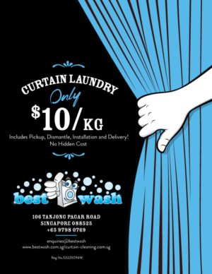 Curtain Cleaning Flyer to be designed for Singapore market | Flyer Design by Get Designed