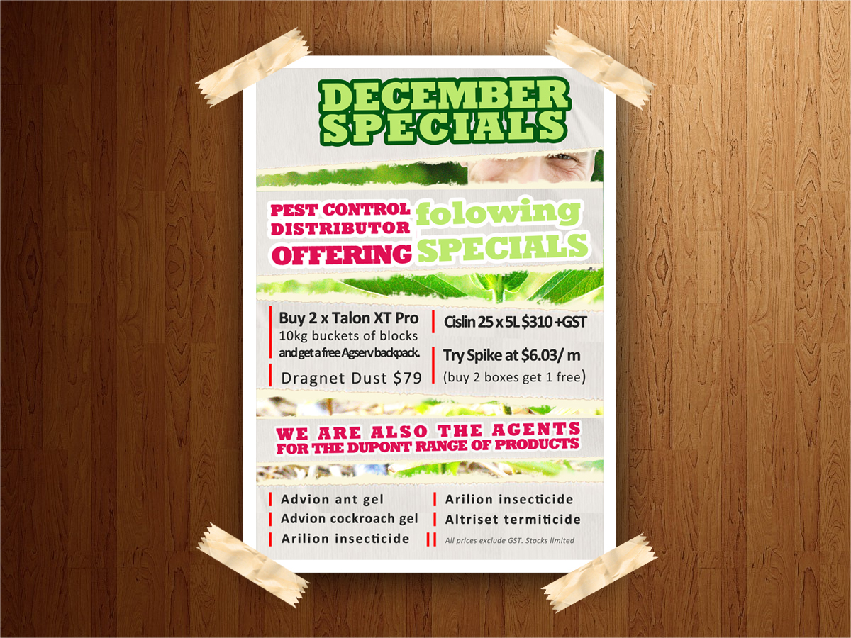 Flyer Design by nango.design for Agserv | Design #509558