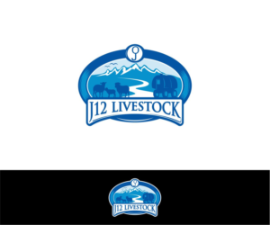 Logo-Design von Robby SC für J12 Ranch and Livestock | Design: #12359184