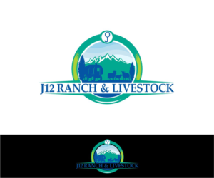 Logo-Design von Robby SC für J12 Ranch and Livestock | Design: #12394538