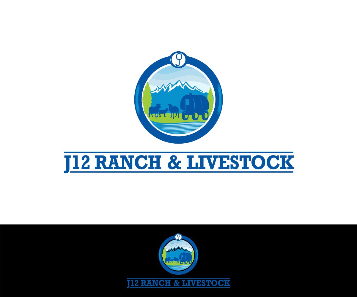 Logo Design by Robby SC for J12 Ranch and Livestock | Design #12416397