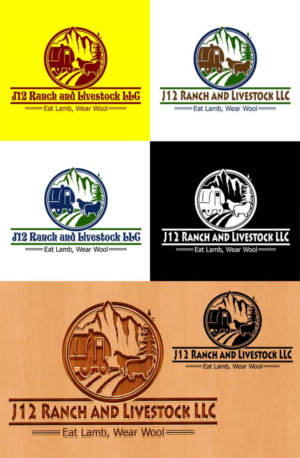 Logo-Design von ARtKISTA für J12 Ranch and Livestock | Design: #12391155