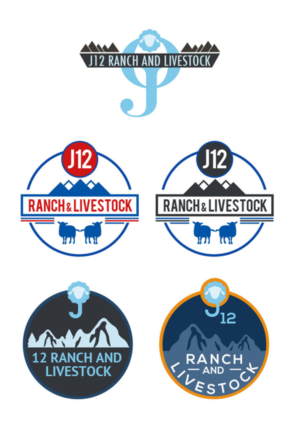 Logo Design by Club Flyer Studios for J12 Ranch and Livestock | Design #12406159