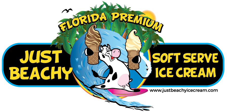 Graphic Design by Frank Brittner Graphics for Just Beachy Premium Soft Serve Ice Cream | Design #12458065