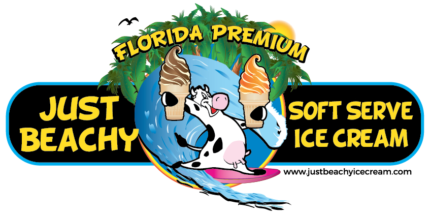Graphic Design by Frank Brittner Graphics for Just Beachy Premium Soft Serve Ice Cream | Design #12512729