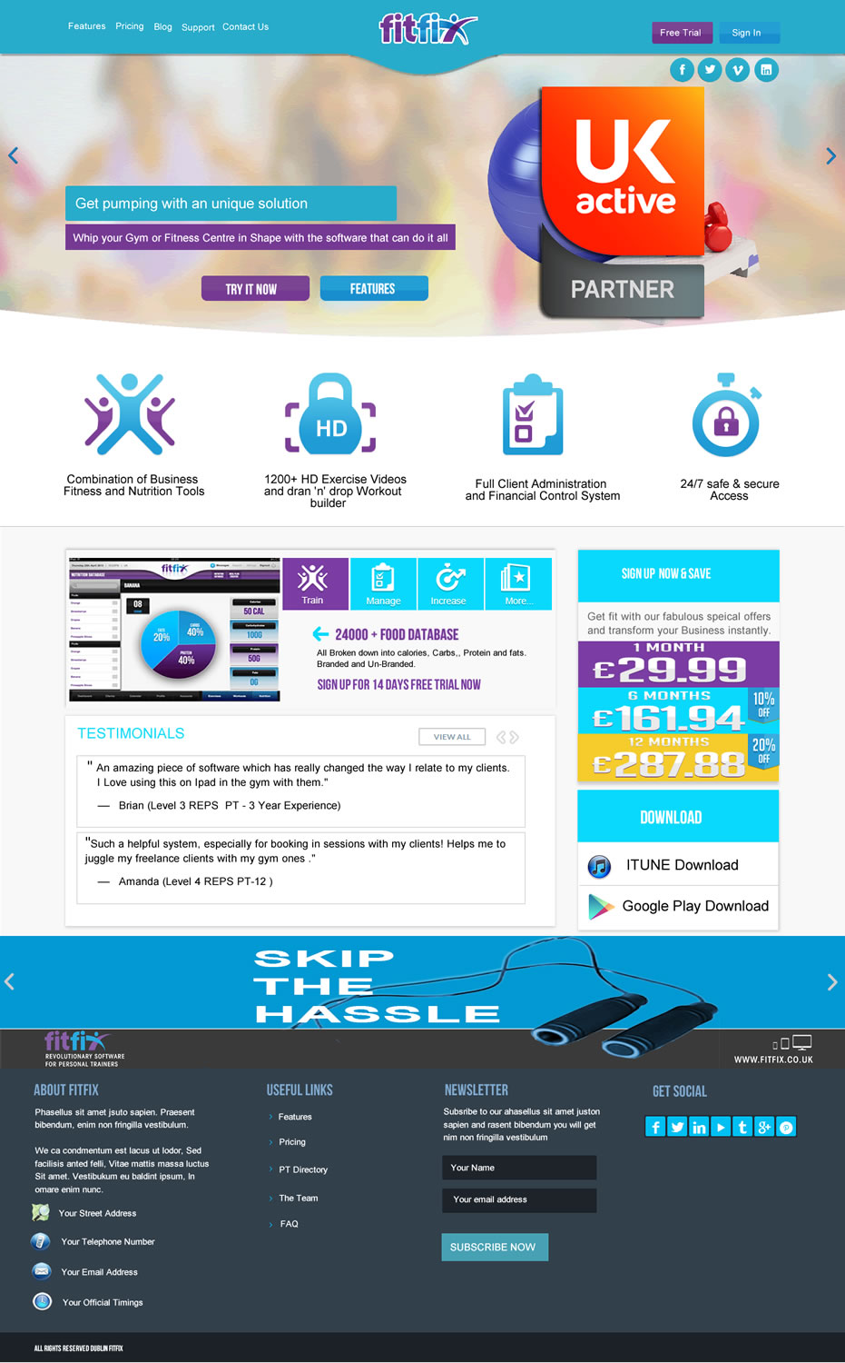 Web-Design von Shoaib Abbasi für Fitfix Ltd | Design #2484574