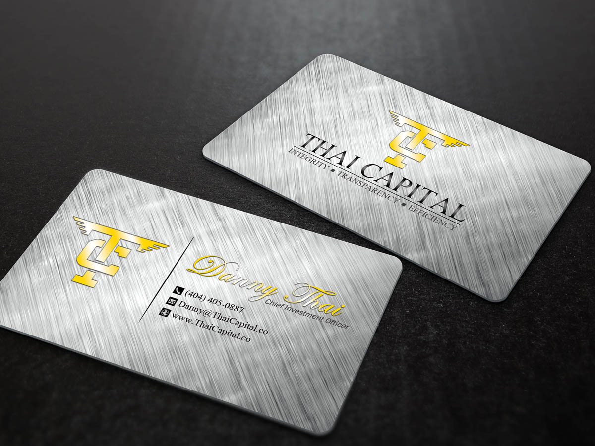 Visitenkarten-Design von Sandaruwan für Thai Capital Management | Design #12378521