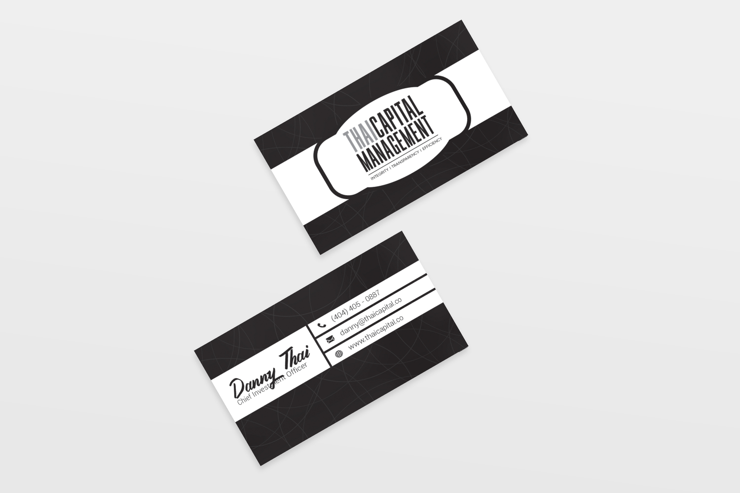 Business Card Design by isabel paoli for Thai Capital Management | Design #12364016