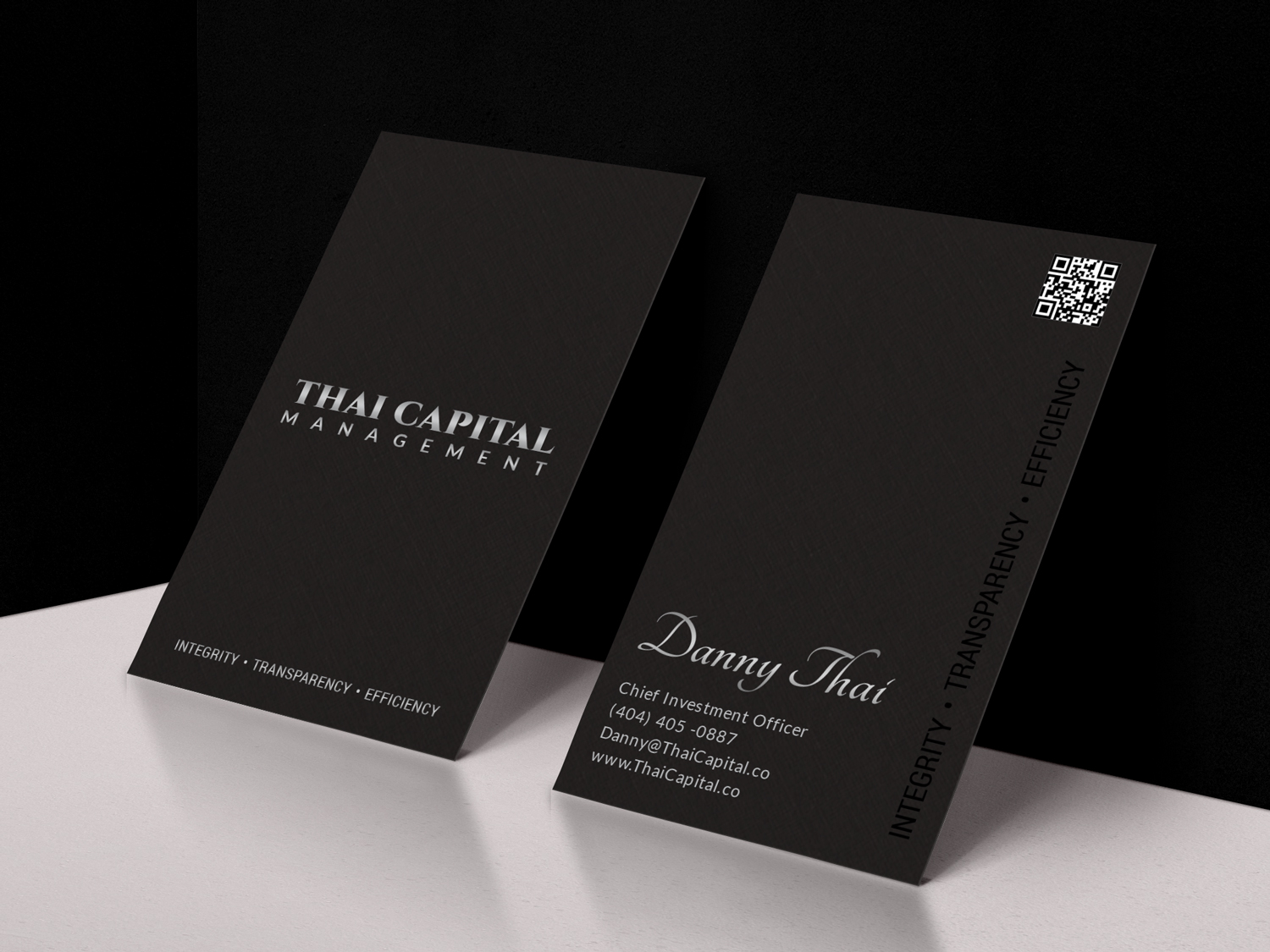 Business Card Design by MIND for Thai Capital Management | Design #12390972