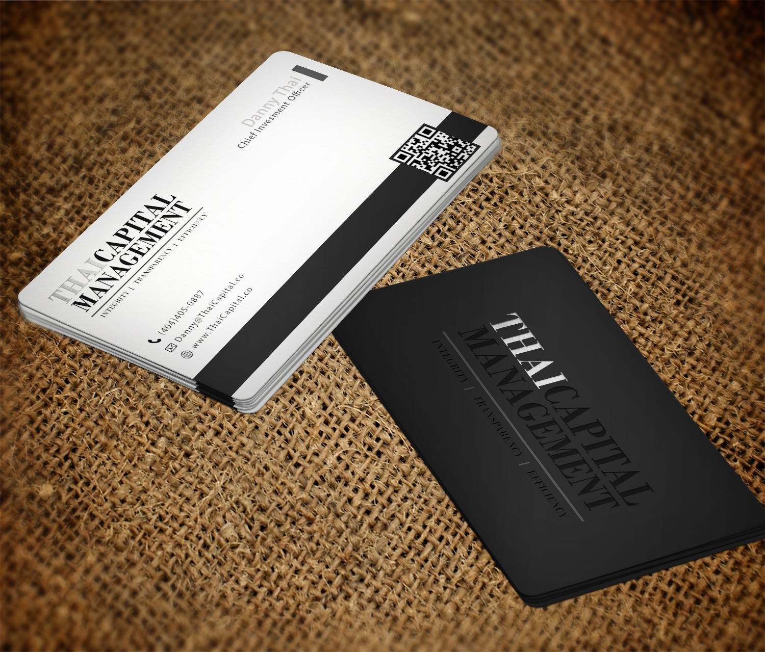 Business Card Design by EWS Webs for Thai Capital Management | Design #12431964