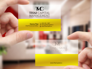 Business Card Design by Creations Box 2015 for Thai Capital Management | Design: #12366455