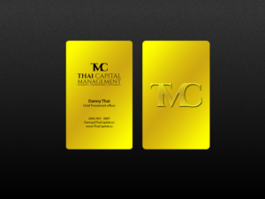 Business Card Design by Creations Box 2015 for Thai Capital Management | Design: #12366456