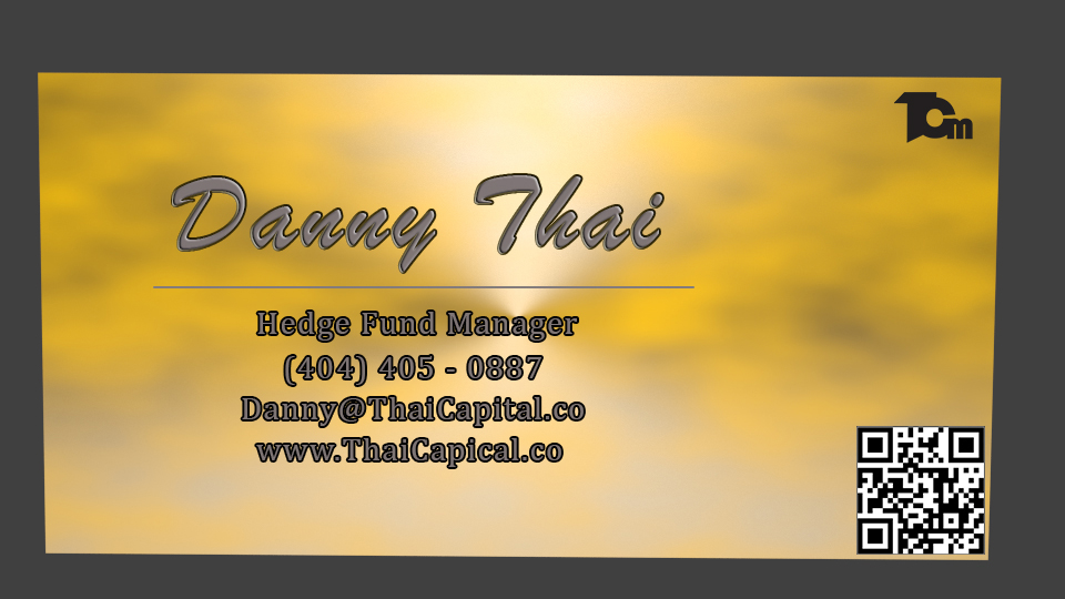 Business Card Design by Jay Word for Thai Capital Management | Design #12449650