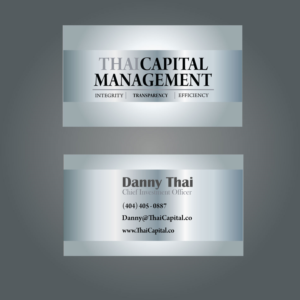 Business Card Design by designerdhyani for Thai Capital Management | Design: #12408373