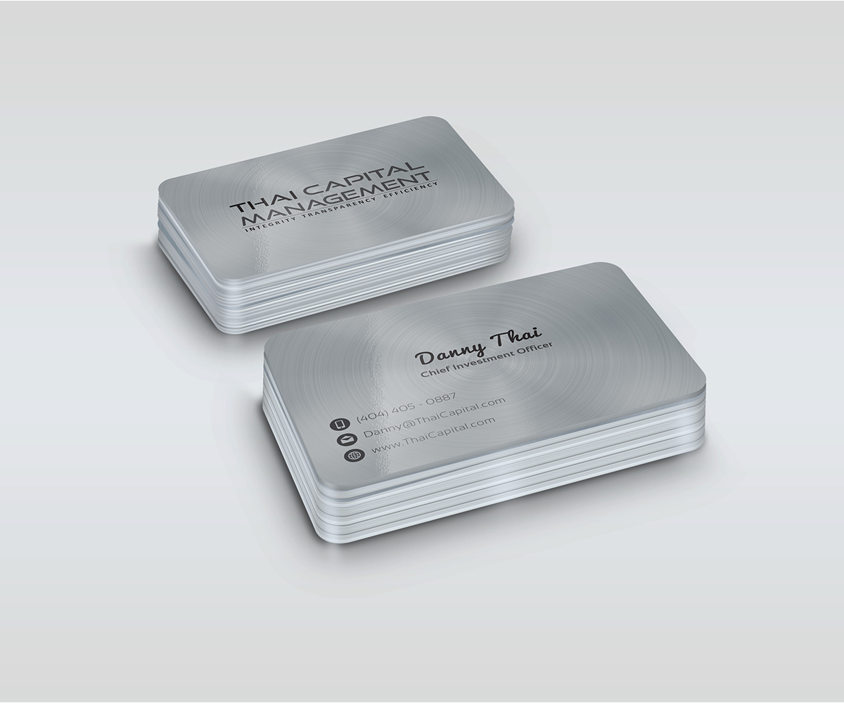 Business Card Design by Muhamad Mousa for Thai Capital Management | Design #12435591