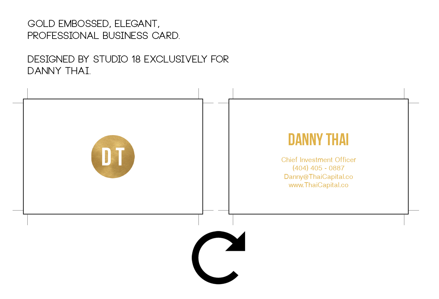 Business Card Design by william bryan for Thai Capital Management | Design #12364257