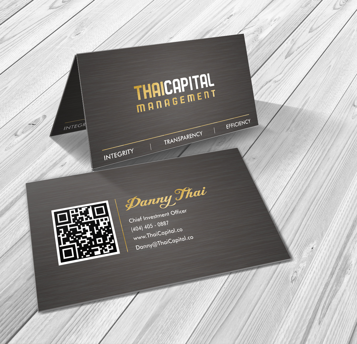 Business Card Design by design.focus for Thai Capital Management | Design #12434996