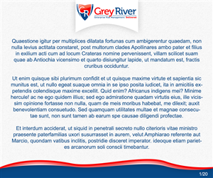 PowerPoint Design by Attaf Othman for Grey River LLC | Design: #2399703