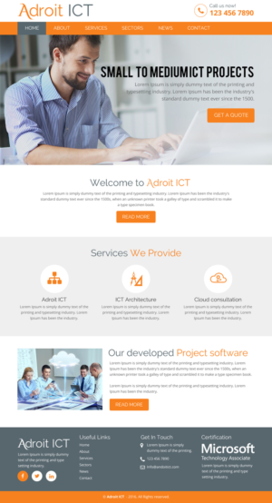 Web Design by rightway for Brother Ape Industries | Design: #12379846