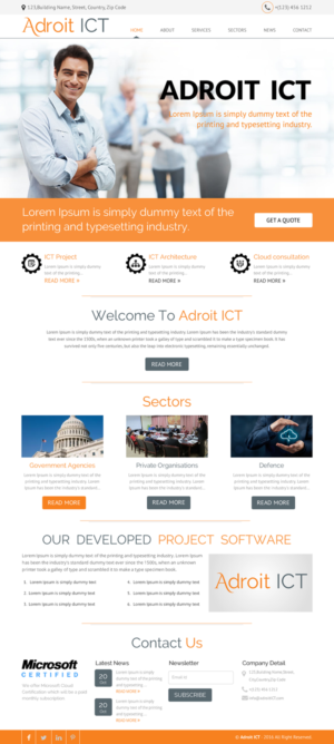 Web Design by rightway for Brother Ape Industries | Design: #12379963